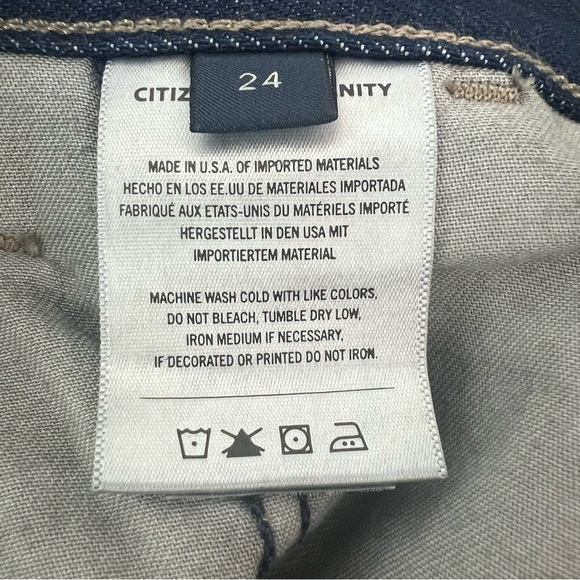 NWT Citizens of Humanity Maritzy Pleated Trouser Jeans High Rise Wide Leg Hudson - Picture 10 of 11